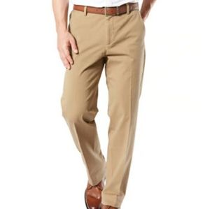 Dockers flat front classic fit slacks